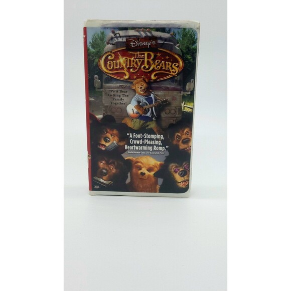 The Country Bears VHS Tape Case Family Movie Used Disney Clamshell 2002 - Picture 1 of 9